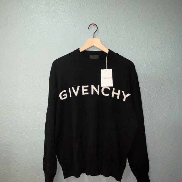 GIVENCHY Black Cashmere 4G Sweater - Picture 5 of 10